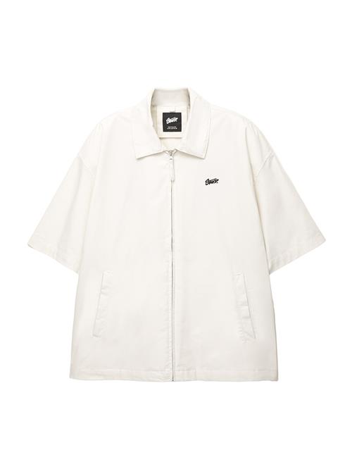 Pull&Bear Overgangsjakke 'STWD'  hvid