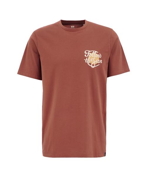 WE Fashion Bluser & t-shirts  beige / rustbrun / curry
