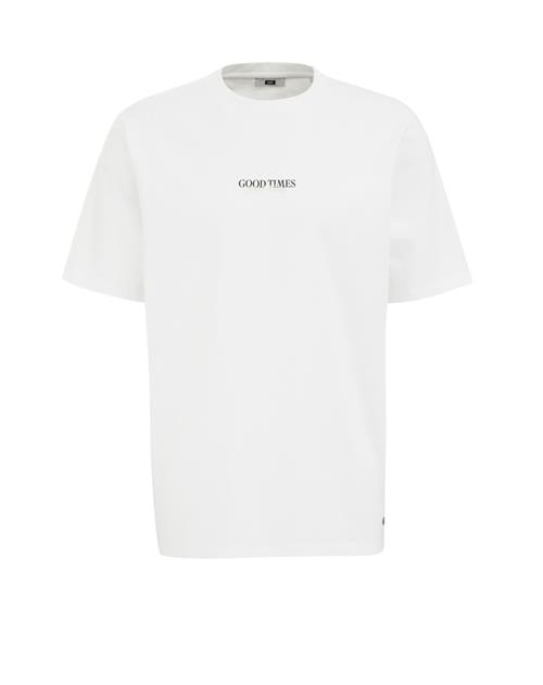 WE Fashion Bluser & t-shirts  sort / hvid