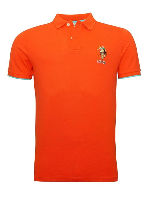 U.S. POLO ASSN. Bluser & t-shirts  beige / brun / orange