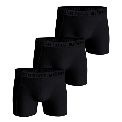 BJÖRN BORG Boksershorts  antracit / sort