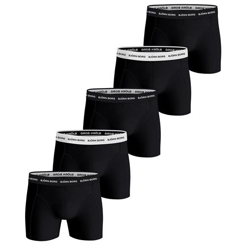 BJÖRN BORG Boksershorts  sort / hvid