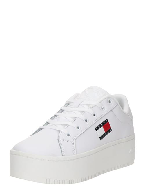 Tommy Jeans Sneaker low  rød / sort / hvid