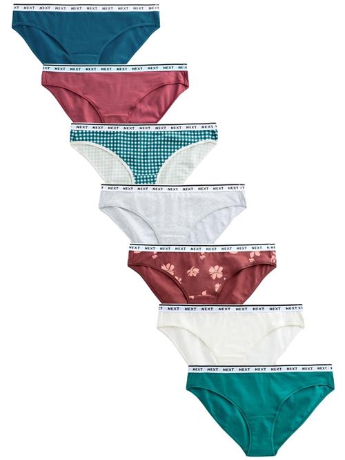 Next Slip  cyanblå / grå-meleret / smaragd / burgunder / vinrød / hvid