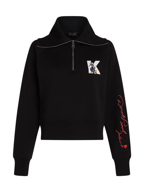 Karl Lagerfeld Sweatshirt 'Disney x Karl Lagerfeld'  blå / rød / sort / hvid