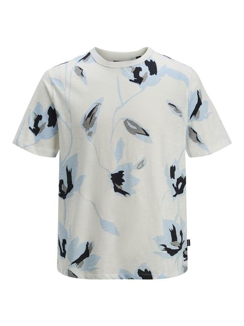 JACK & JONES Bluser & t-shirts 'JPRBLAPalermo'  navy / lyseblå / hvid