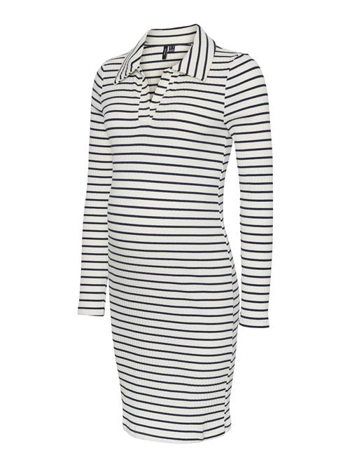 Vero Moda Maternity Kjole 'VMMSea'  navy / hvid