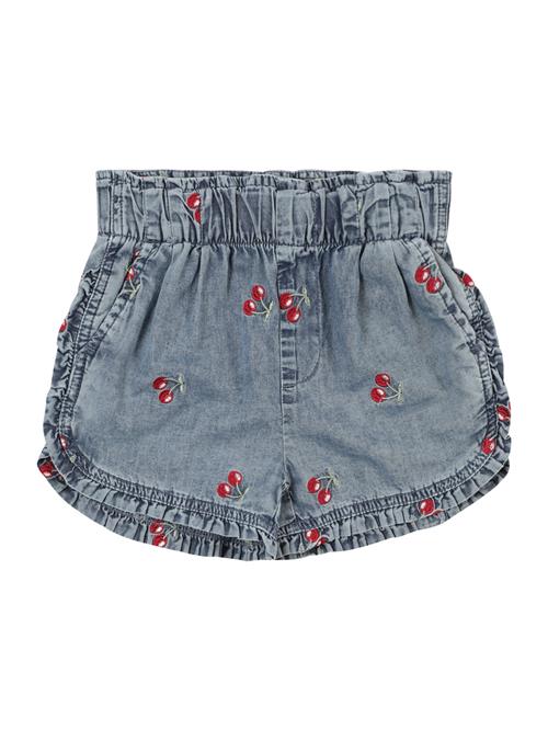 Only Mini Jeans 'KMGDandy'  blue denim / pastelgrøn / kirsebærsrød / hvid