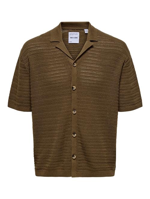 Only & Sons Cardigan 'ONSThiago'  choko