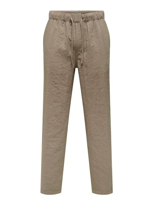 Only & Sons Bukser 'Sinus'  mørkebeige