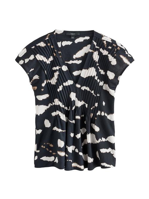 Next Bluse  brun / sort / hvid