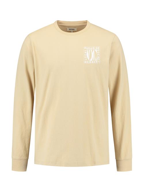 Shiwi Bluser & t-shirts 'Noah'  lysebeige / hvid