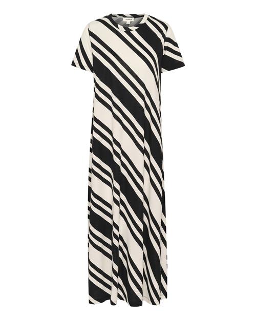 SOAKED IN LUXURY Kjole 'Aeve'  sort / hvid