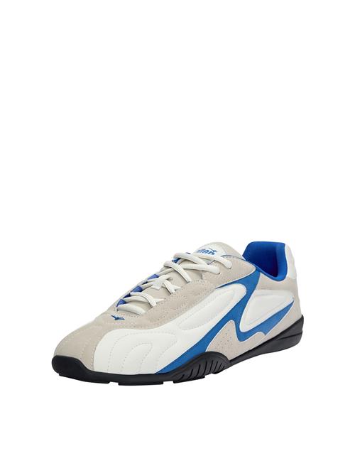 Pull&Bear Sneaker low  royalblå / hvid / offwhite