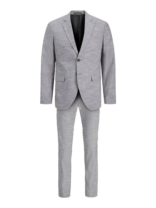 Jack & Jones Premium Jakkesæt 'JPRRiviera'  grå-meleret
