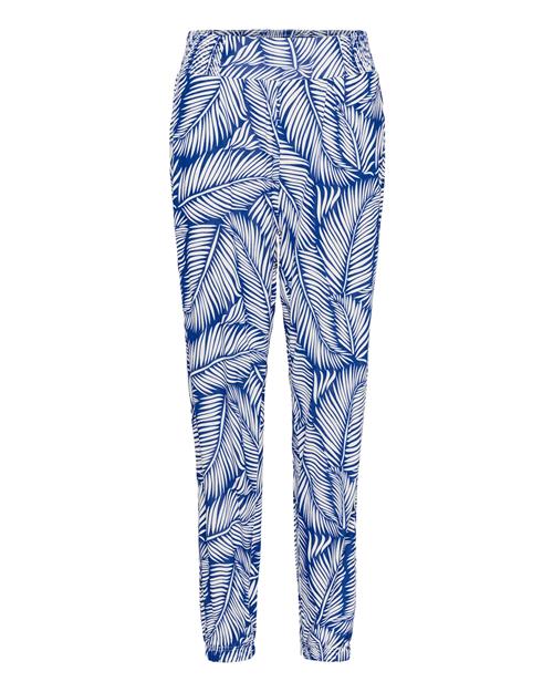 Kaffe Bukser 'Dahlia'  blå / hvid