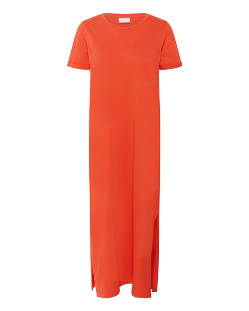 Kaffe Kjole 'KAcelina'  orangerød