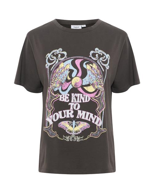 SAINT TROPEZ Shirts  lyseblå / gul / mørkegrå / pink