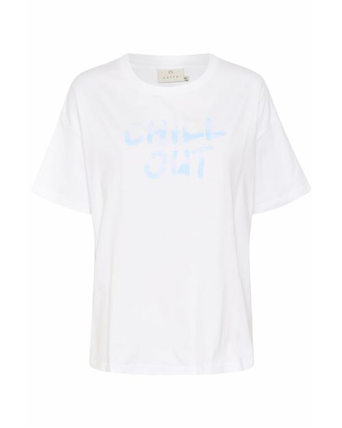 Kaffe Shirts 'KAVigga'  lyseblå / hvid