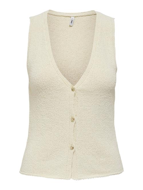 ONLY Strikvest 'ONLGurli'  uldhvid