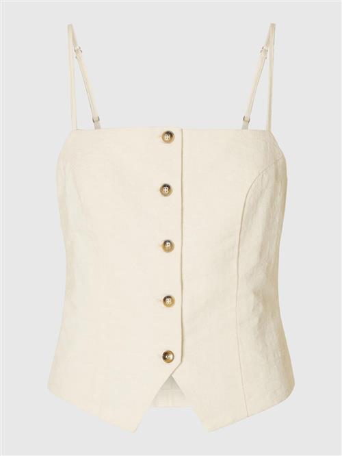 SELECTED Overdel  hvid