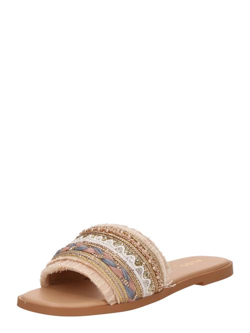 ALDO Pantoletter 'CORALYA'  opal / lyserød / hvid