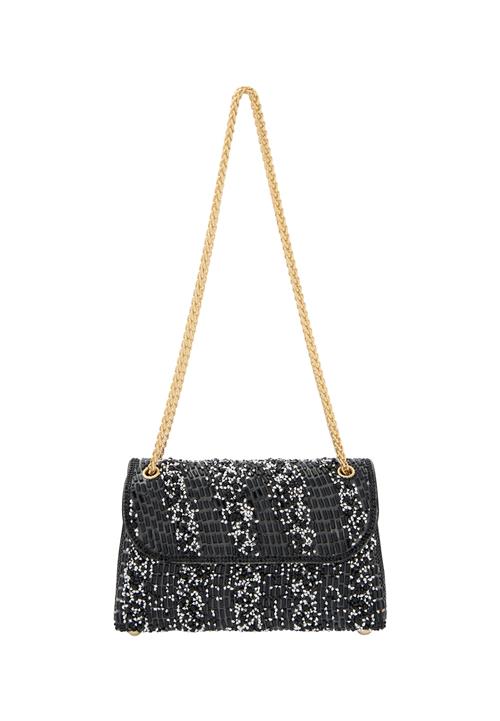 faina Skuldertaske  sort / hvid