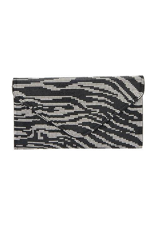 faina Clutch  lysegrå / sort