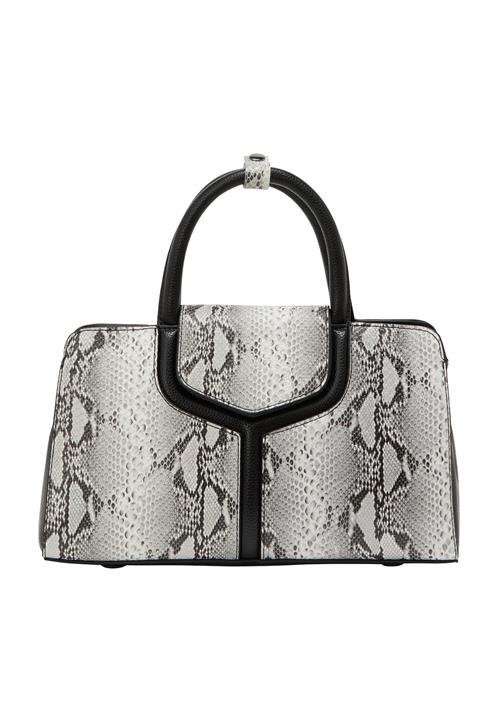 faina Håndtaske  sort / hvid