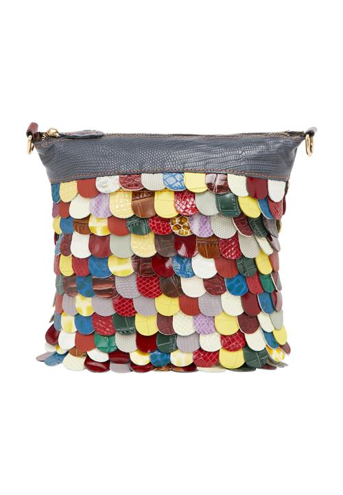 IZIA Skuldertaske  blandingsfarvet