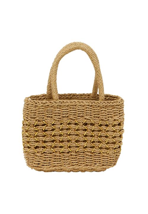 IZIA Håndtaske  lysebrun