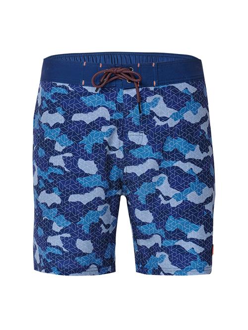 KOROSHI Badeshorts  royalblå / mørkeblå / lysegrå