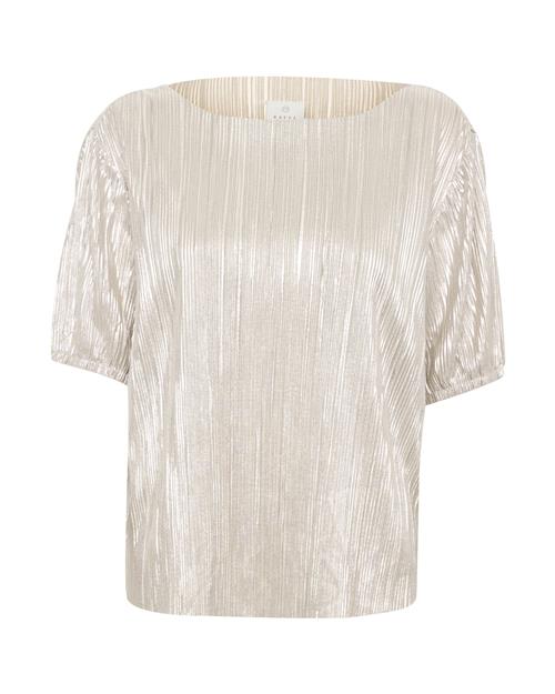 Kaffe Bluse 'Galexi'  perlehvid