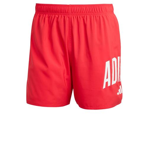 ADIDAS SPORTSWEAR Boardshorts 'Logo 5-Inch'  rød / hvid