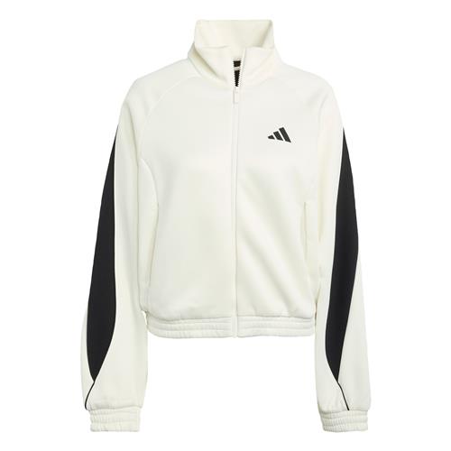 ADIDAS SPORTSWEAR Træningsjakke 'Stadium'  sort / hvid