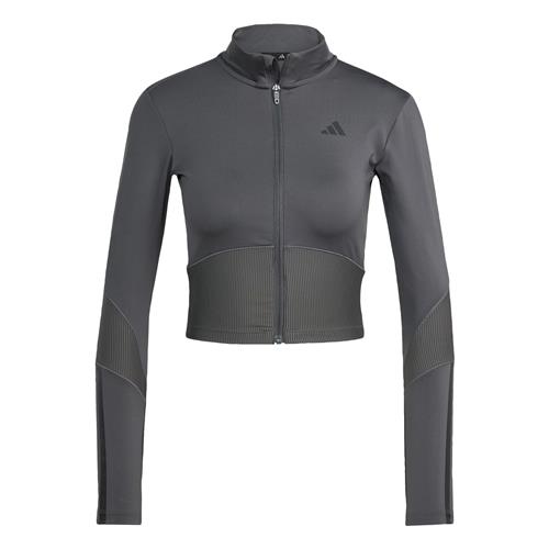 ADIDAS PERFORMANCE Træningsjakke 'Hyperglam'  mørkegrå