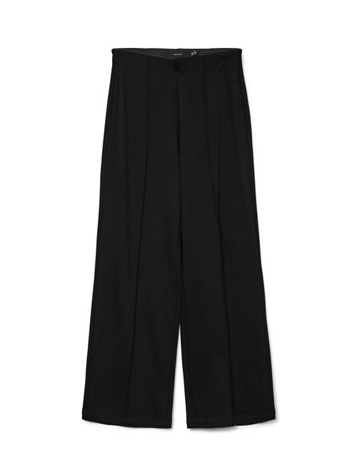 VERO MODA Bukser med lægfolder 'VMEVA'  sort