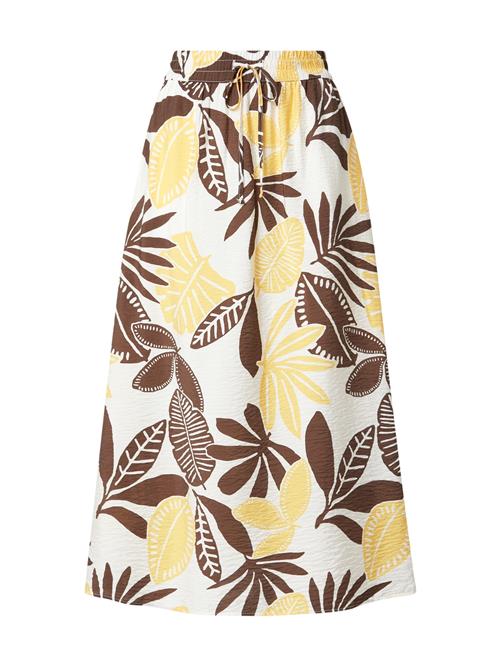 s.Oliver Nederdel  ecru / choko / gul