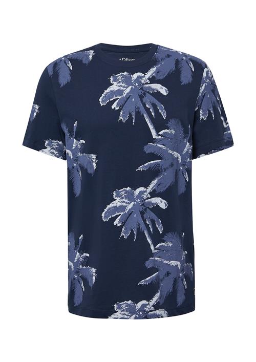 s.Oliver Bluser & t-shirts  navy / indigo / hvid