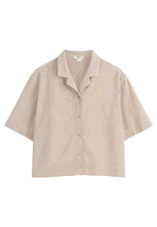 MELA Bluse 'Tavleen'  lysebrun