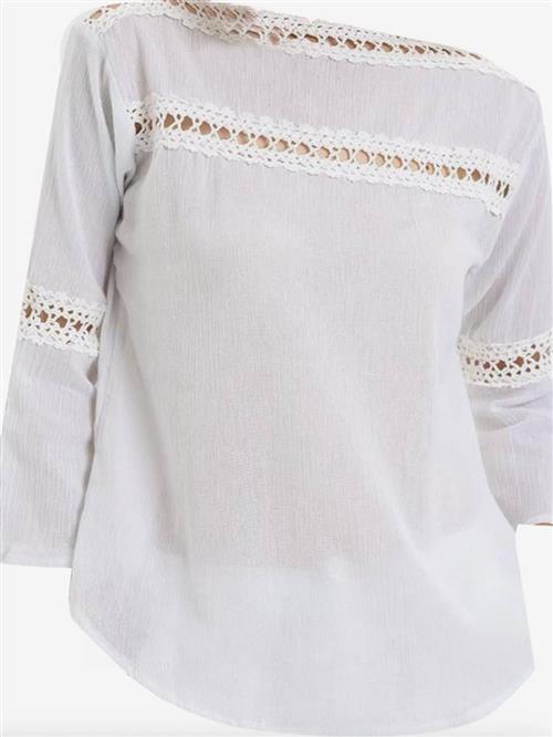 Ikigai the City Bluse  hvid