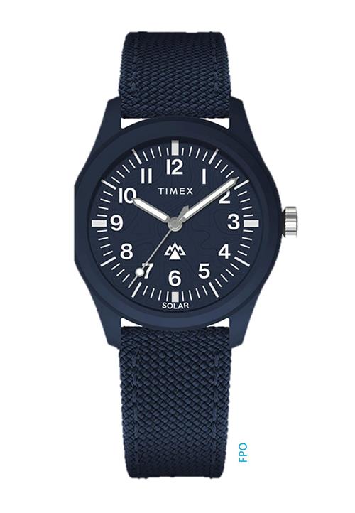 TIMEX Analogt ur ' Expedition North®'  natblå / hvid
