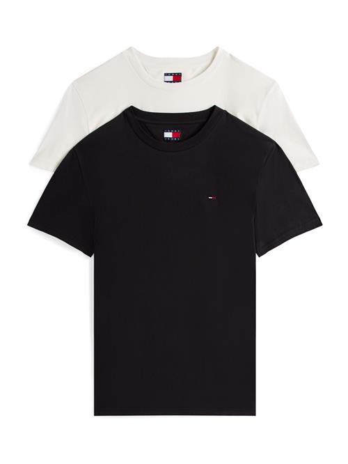 Tommy Jeans Bluser & t-shirts  sort / hvid