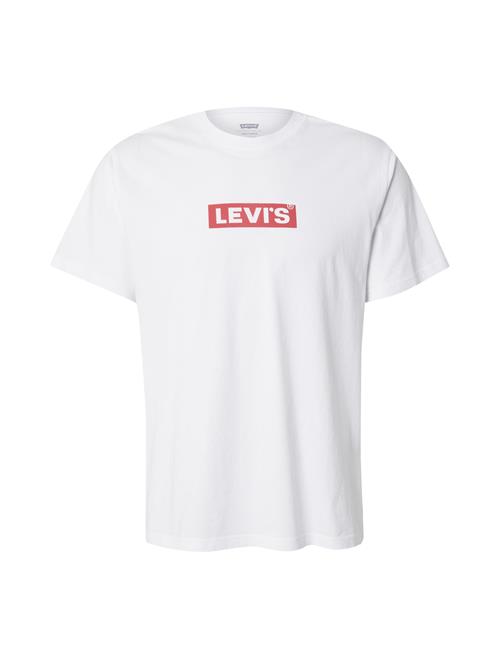 LEVI'S ® Bluser & t-shirts 'Relaxed Fit Tee'  rød / hvid