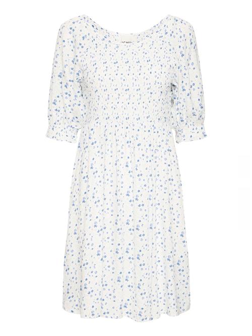 ICHI Kjole 'IHVera'  lyseblå / offwhite