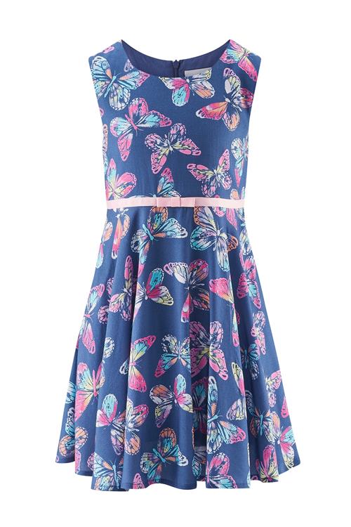 happy girls Kjole  sand / aqua / blue denim / pink / lys pink