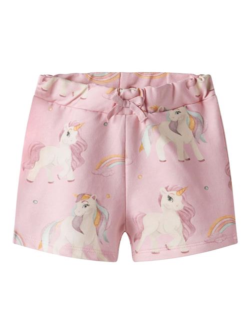 NAME IT Bukser  beige / purpur