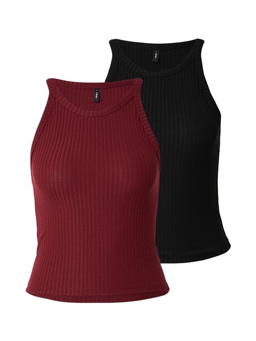 ONLY Overdel 'ONLEMMA'  vinrød / sort