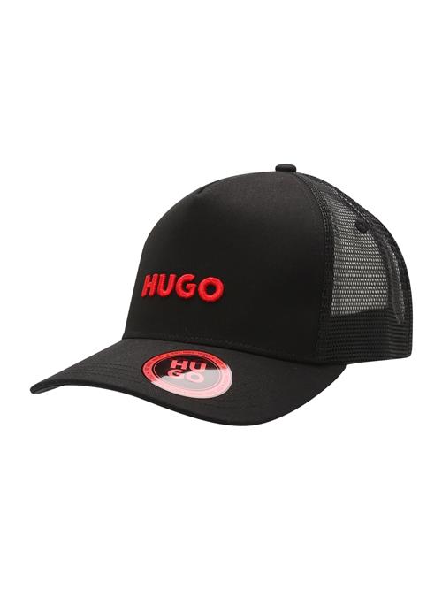 HUGO Hætte 'Marsel'  rød / sort