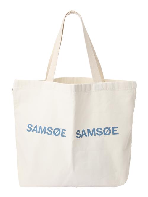Samsøe Samsøe Shopper 'Frinka'  royalblå / hvid